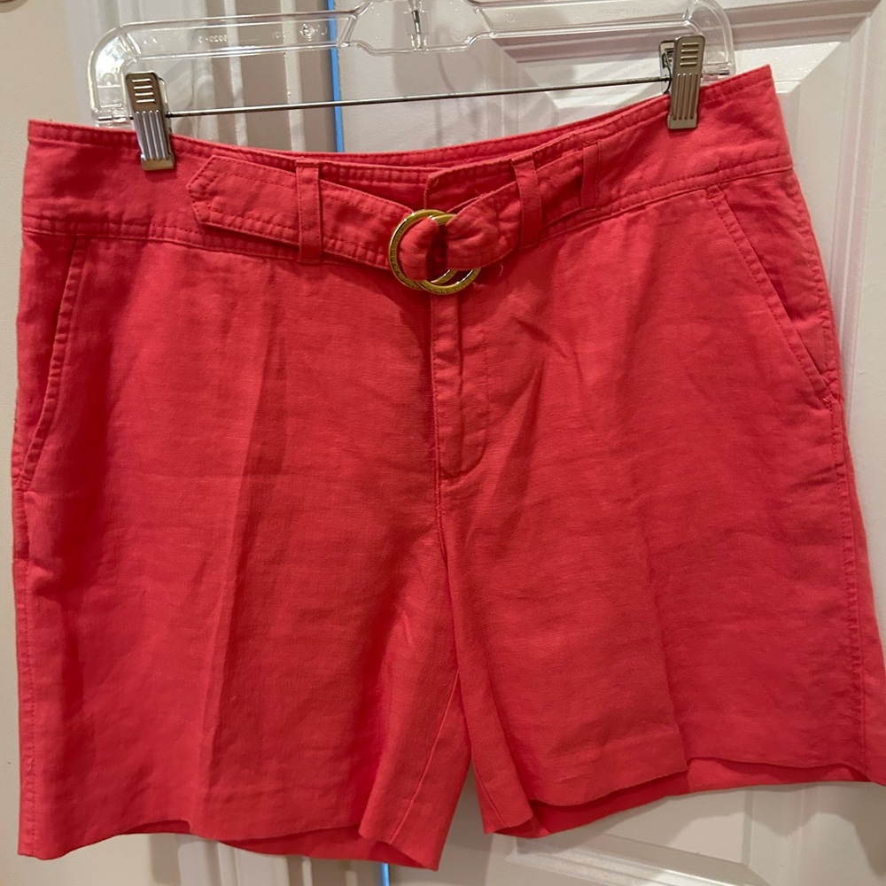 Lauren Ralph Lauren 100% Linen Women’s Shorts